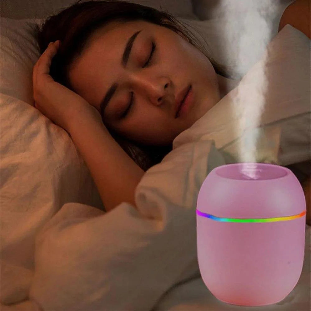 LED Lights Ultrasonic Warm and Cool Mist Humidifier - Air Humidifiers for Bedroom / Vaporizer for Baby and Childrens Bedroom, Large Rooms Aroma Humidifier