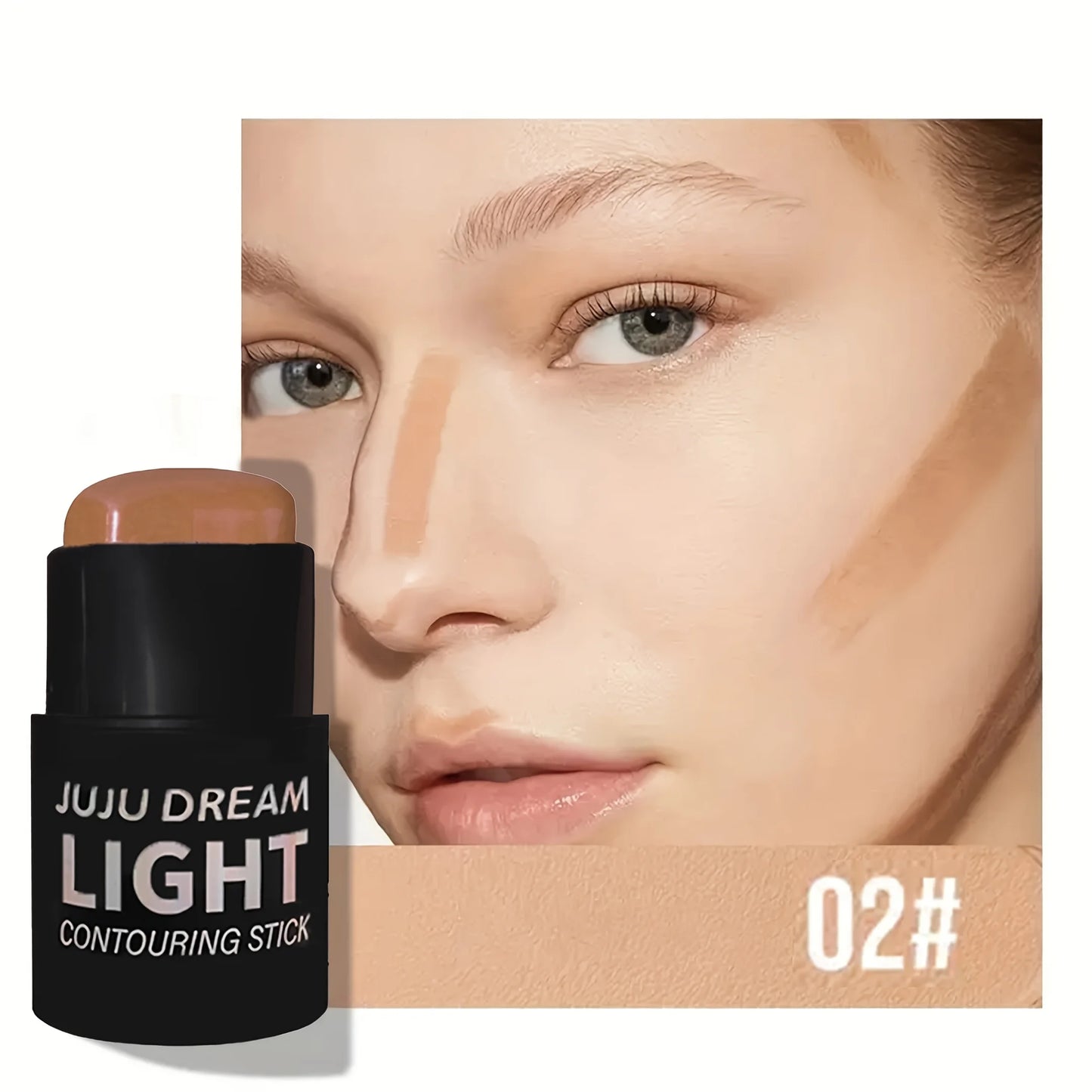 Eraser Foundation Stick – Velvet Smooth, Moisturizing Concealer &amp; Liquid Foundation for Flawless, Long-Lasting Coverage