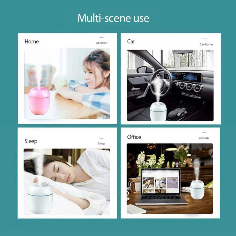 LED Lights Ultrasonic Warm and Cool Mist Humidifier - Air Humidifiers for Bedroom / Vaporizer for Baby and Childrens Bedroom, Large Rooms Aroma Humidifier